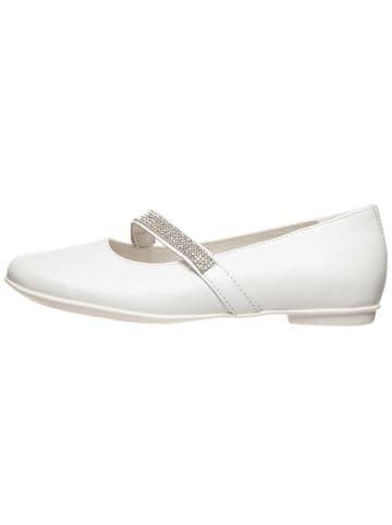 Primigi Leren ballerina's met bandje wit