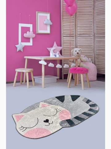 Mioli Laagpolig tapijt grijs - (L)160 x (B)100 cm