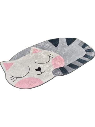 Mioli Laagpolig tapijt grijs - (L)160 x (B)100 cm