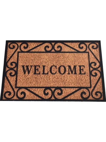 Mioli Deurmat "Neva" bruin - (L)70 x (B)45 cm