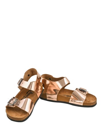 Moosefield Leder-Sandalen in Rosa