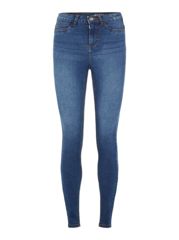 Noisy may Dżinsy "Nmcallie" - Skinny fit - w kolorze niebieskim