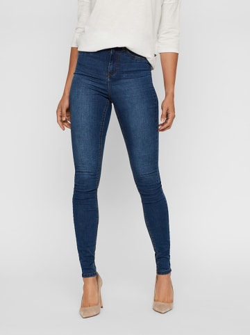 Noisy may Spijkerbroek "Nmcallie" - skinny fit - blauw