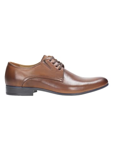 Wojas Leren veterschoenen bruin