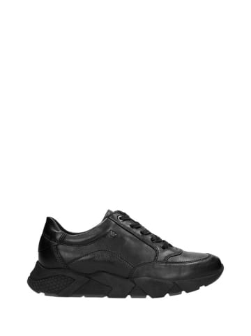 Wojas Skórzane sneakersy w kolorze czarnym
