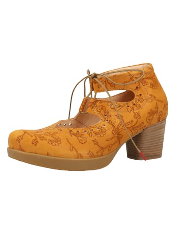 Think! Leder-Pumps in Hellbraun