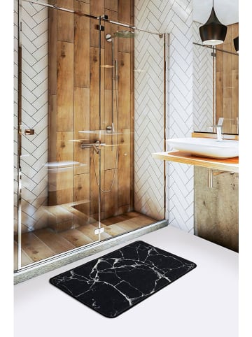 Elizabed Badvorleger "Marble" in Schwarz