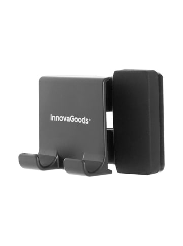 InnovaGoods Smartphone-Halterung in Schwarz - (B)6,5 x (H)9 x (T)6,3 cm