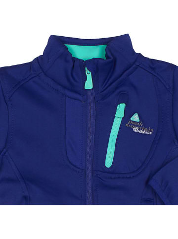 Peak Mountain Fleece vest blauw