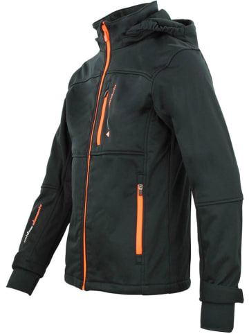Peak Mountain Softshelljacke in Schwarz/ Orange