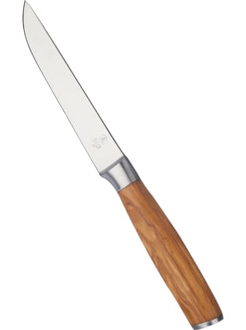 Laguiole 4-delige set: steakmessen naturel - (L)23 cm