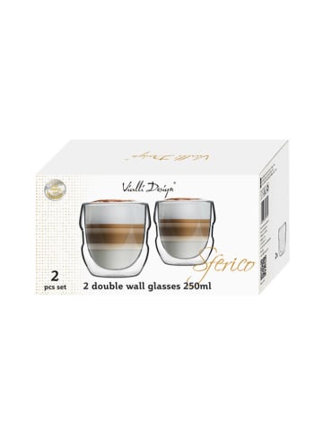 Vialli Design 2er-Set: Gläser - 250 ml
