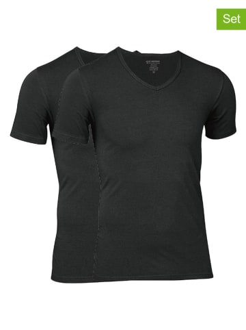 JBS 2-delige set: shirts zwart