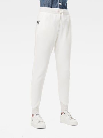 G-Star Sweatbroek "Premium Core 3D" crème
