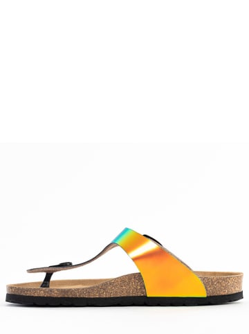 BAYTON Zehentrenner "Mercure" in Orange/ Grün