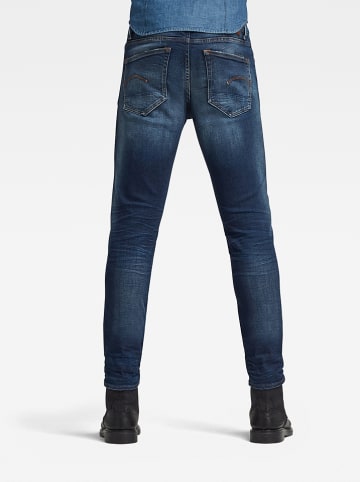 G-Star Dżinsy "3301" - Slim fit - w kolorze niebieskim