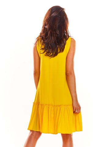 Awama Sukienka w kolorze żółtym
