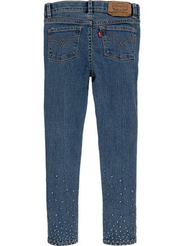 Levi's Kids Spijkerbroek - 710 super skinny fit - blauw