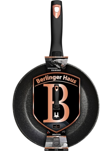 Berlinger Haus Bratpfanne "Black Rose" in Schwarz - Ø 28 cm