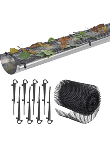 Garden Hero Dachrinnenschutz in Schwarz - (L)600 x (B)16 cm
