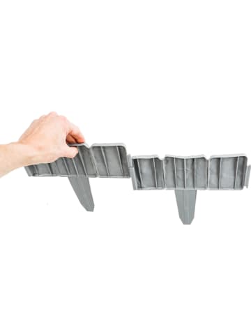 Garden Hero 10-delige set: borderranden grijs - (L)25,5 x (B)23 cm