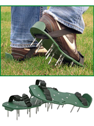 Garden Hero Gazonbeluchtersandalen groen - (L)30 x (B)13,5 cm
