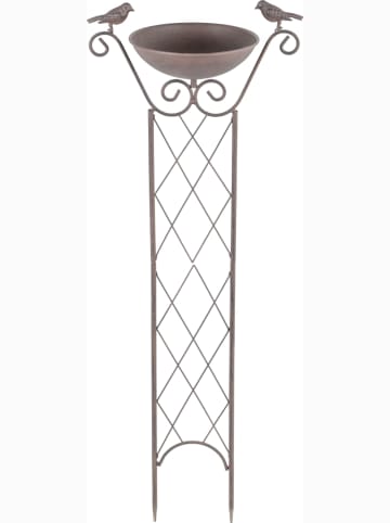 Garden Hero Vogeltränke in Antikbraun - (B)30 x (H)82 x (T)19 cm