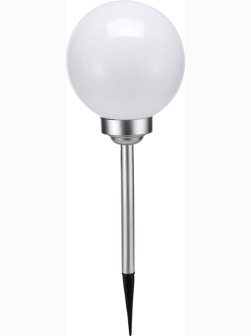 Garden Hero Solarna lampa ogrodowa LED w kolorze białym - Ø 20 cm