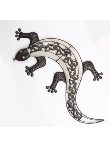 Garden Hero LED-Solar-Wandlicht "Gecko" in Warmweiß - (L)72 x (B)30 cm