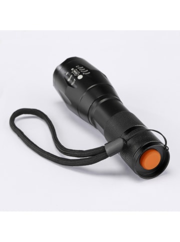 Nature Fellow LED-Taschenlampe in Schwarz - (L)13,5 cm