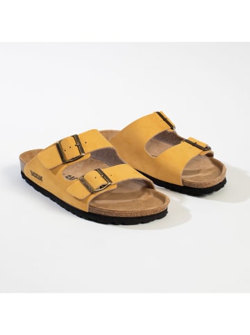 BACKSUN Slippers "Bali" geel
