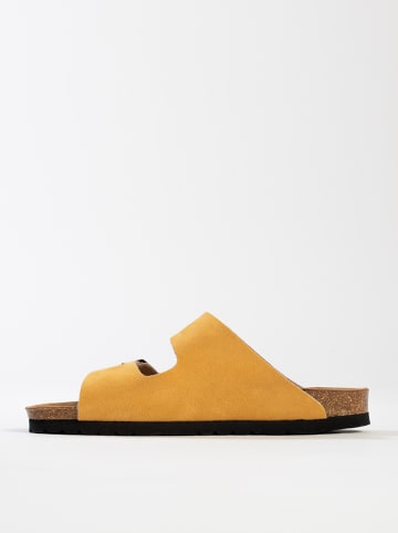 BACKSUN Slippers "Bali" geel