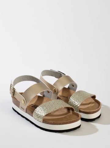 BACKSUN Sandalen "Gaias" in Gold