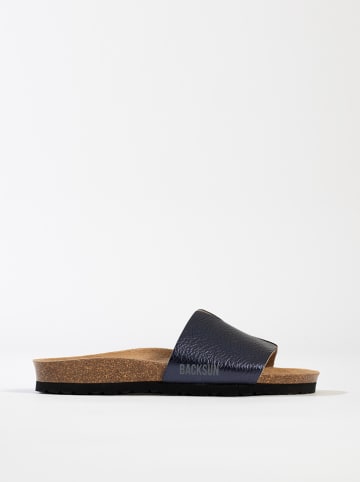 BACKSUN Slippers "Djila" donkerblauw