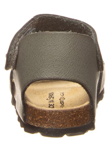 billowy Sandały w kolorze antracytowym