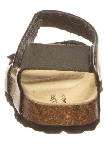 billowy Sandały w kolorze antracytowym