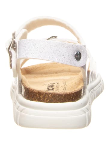 billowy Sandały w kolorze białym