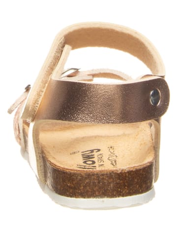 billowy Sandalen roségoudkleurig