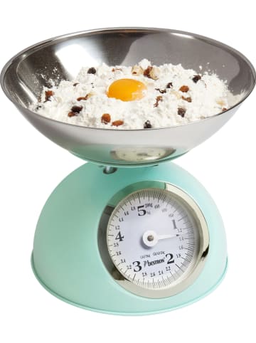 bESTRON Keukenweegschaal "Sweet Dreams" mintgroen - Ø 24,7 cm