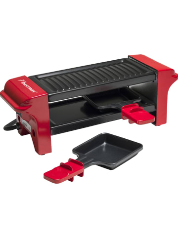 bESTRON Raclette "Funcooking" in Rot/ Schwarz