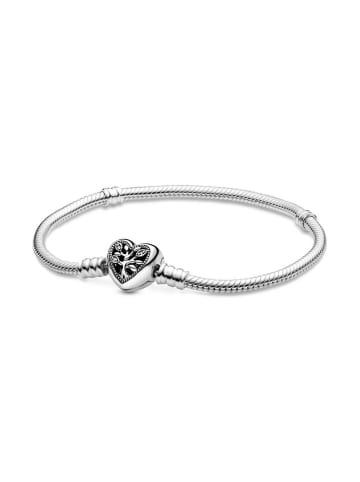Pandora Silber-Armkette mit Edelsteinen