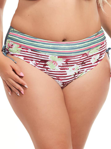 Kris Line Bikinislip "Elba" wit/meerkleurig