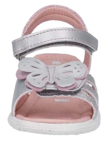 Ricosta Sandały "Kelebek" w kolorze srebrnym