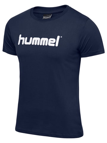 Hummel Shirt "Logo" in Dunkelblau