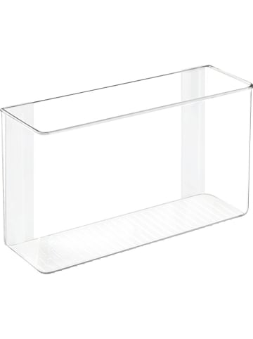 Idesign Aufbewahrungsbox "Affixx" in Transparent - (B)28 x (H)16,5 x (T)9 cm