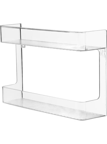 Idesign Wandorganizer "Linus" in Transparent - (B)28,5 x (H)25,5 x (T)7 cm