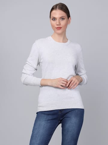 Basics & More Pullover in Weiß
