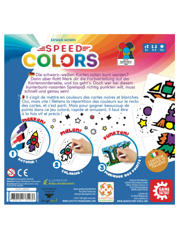 Game Factory Spiel "Speed Colors" - ab 5 Jahren