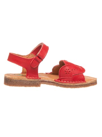 El Naturalista Leder-Sandalen in Rot