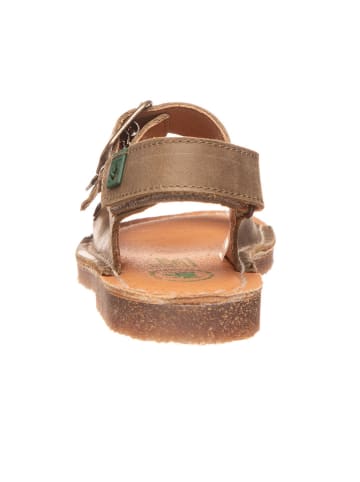 El Naturalista Leder-Sandalen in Khaki